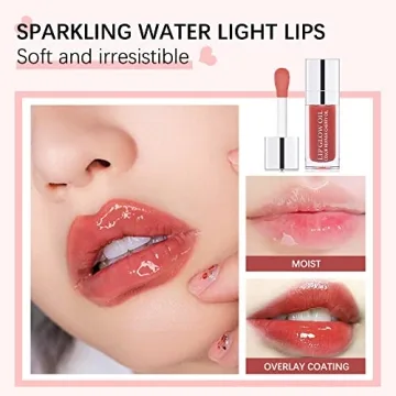 Hydrating Lip Glow Oil for Nourished, Glossy Lips