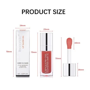 Hydrating Lip Glow Oil for Nourished, Glossy Lips