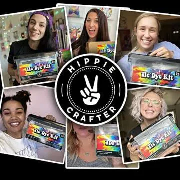 Premium Tie Dye Kit, DIY Tie Dye Kits for Adults and Kids, 24 Non-Toxic Powder Colors, Rich and Pastel Shades, Fabric and Shirt Decorating Supplies for Parties or Groups