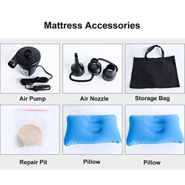 Comfortable OGLAND Car Air Mattress for Travel and Camping