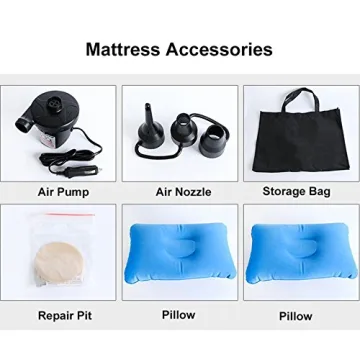 Comfortable OGLAND Car Air Mattress for Travel and Camping