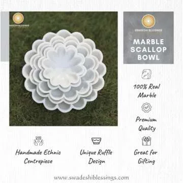 Stylish Handcrafted Marble Bowl for Home Decor & Gifts