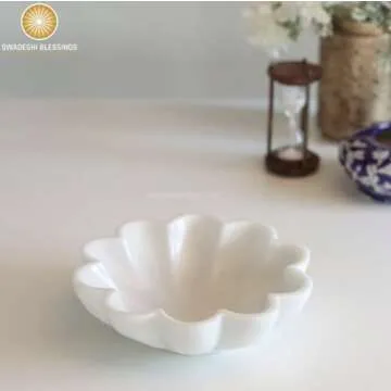 Stylish Handcrafted Marble Bowl for Home Decor & Gifts