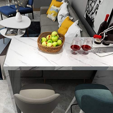 YENHOME 30x118 Inch Waterproof Marble Contact Paper