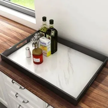 YENHOME 30x118 Inch Waterproof Marble Contact Paper