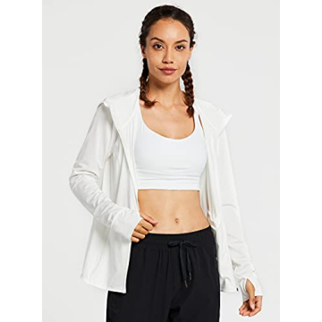 Women's UPF 50+ Sun Protection Hoodie Jacket for Outdoor