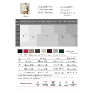 Stylish QINSEN Polar Fleece Mock Neck Sweatshirt