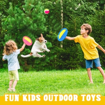 pigipigi Toss and Catch Ball Set for Kids Ages 3-12