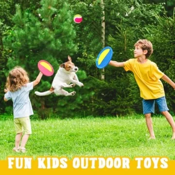 pigipigi Toss and Catch Ball Set for Kids Ages 3-12