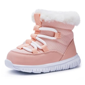 BMCiTYBM Baby Winter Snow Boots - Warm, Soft & Non-Slip for Toddlers