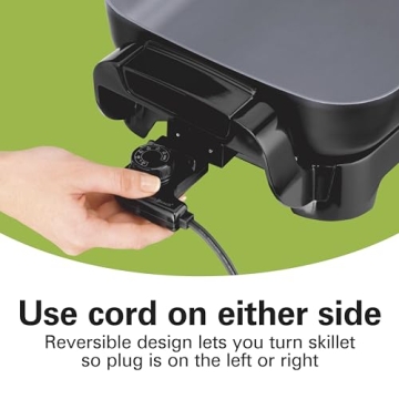 Hamilton Beach Electric Skillet with Removable Pan and Lid