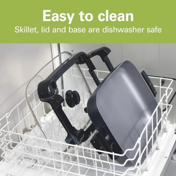 Hamilton Beach Electric Skillet with Removable Pan and Lid