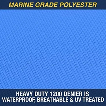 EmpireCovers Aqua Armor Waterproof Pontoon Boat Cover