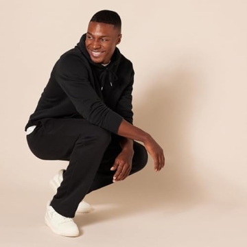 Fleece Open Bottom Sweatpants for Men in Big & Tall