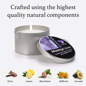 Delightful LOVE PLAY Massage Oil Candle for Pure Relaxation