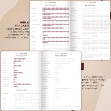 Clever Fox Bible Study Journal – Church Notes Notebook – Note Taking & Journaling Kit – Faith Based Religious Gifts & Accessories (Rose Gold)