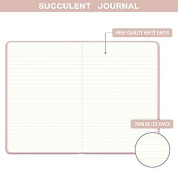 Artfan Ruled Notebook - Premium Faux Leather Journal