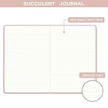 Artfan Ruled Notebook - Premium Faux Leather Journal