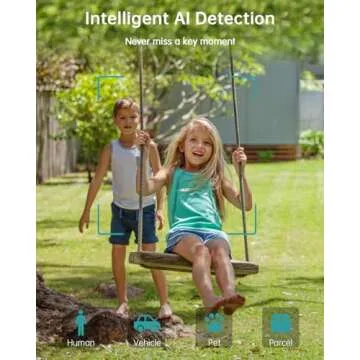 ZUMIMALL Security Cameras Wireless Outdoor - 4 Packs, 360° PTZ Outdoor Camera Wireless Solar Powered,2.4G WiFi, Spotlight/Siren//3MP Color Night Vision/AI Detection/IP66