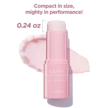The SAEM Iceland Hydrating Collagen Eye Stick 0.24oz - Anti-wrinkle Moisturizing Eye Balm for Saggy Skin – Under Eye Treatment - Balm to Smooth Skin Texture - Rose Scent