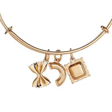 Alex and Ani Food and Drink Bracelets - Eco-Friendly, Nickel-Free, Safe Materials