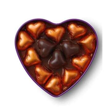 Chokola Sweet Love Heart Shaped Dark Chocolates Gift Pack - Dark | Gift for Birthdays, Anniversary, Valentine, Or Any Occasion, 100g (4 Ounce)