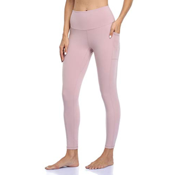 Colorfulkoala Women's High Waisted Tummy Control Workout Leggings 7/8 Length Yoga Pants with Pockets...