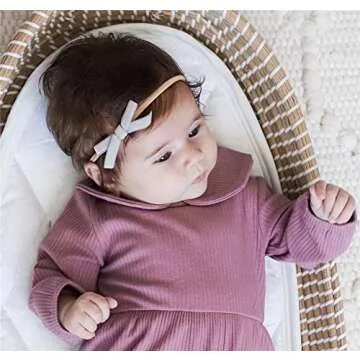 Sugarmelon Velvet Bow Headbands for Infants Girls