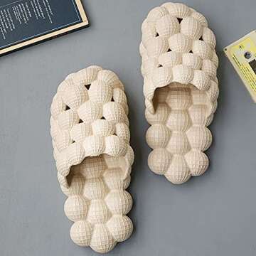 Tkieio Lychee Slippers - EVA Massage Sandals for Everyone