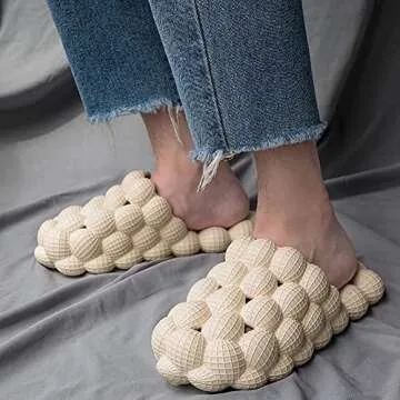 Tkieio Lychee Slippers - EVA Massage Sandals for Everyone