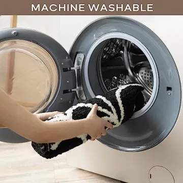 Gothic Spider Bathroom Rug for Halloween Decor