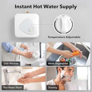 Instant Hot Water with BN-LINK Electric Mini-Tank Heater