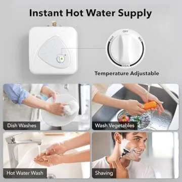 Instant Hot Water with BN-LINK Electric Mini-Tank Heater