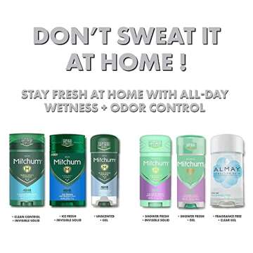 Almay Clear Gel Deodorant, 2.25 oz - Buy Packs and SAVE (Pack of 3)