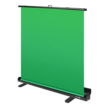 Elgato Green Screen - Collapsible Chroma Key Backdrop, Wrinkle-Resistant Fabric and Ultra-Quick Setu...