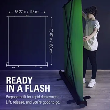 Elgato Green Screen for Professional Video Backdrops