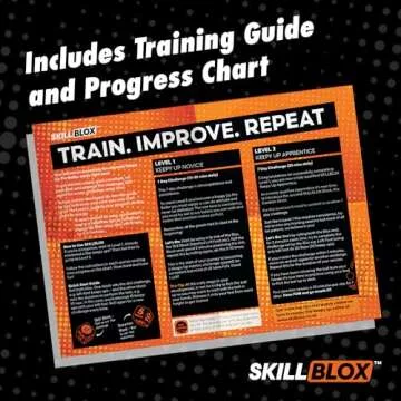 SKILL BLOX Soccer Kick Up Training Dice (2 pcs) - Football Soccer Gifts - Soccer Ball Juggling Skills. Soccer Gifts for Boys and Soccer Gifts for Girls. Teenage Boys Gifts. Keepy Uppy Soccer Training