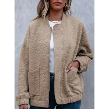 EVALESS Lightweight Casual Jacket for Women Stylish 2025