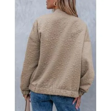 EVALESS Lightweight Casual Jacket for Women Stylish 2025