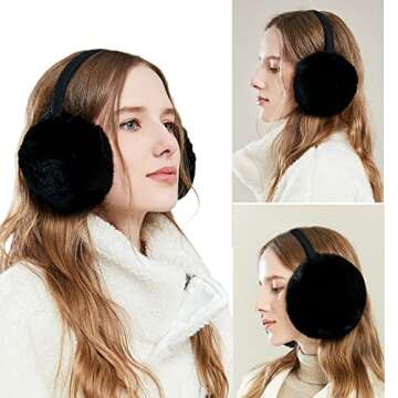 Eyegla Earmuffs - Stylish Cold Weather Protection