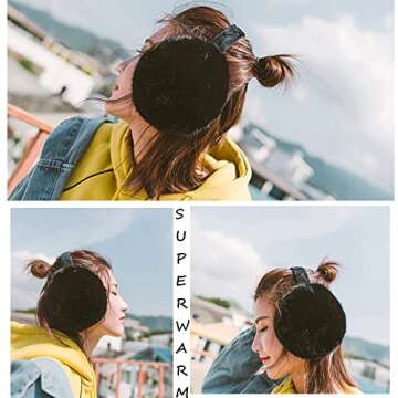 Eyegla Earmuffs - Stylish Cold Weather Protection