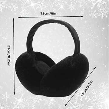 Eyegla Earmuffs - Stylish Cold Weather Protection