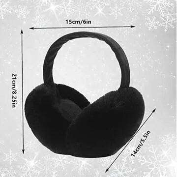 Eyegla Earmuffs - Stylish Cold Weather Protection