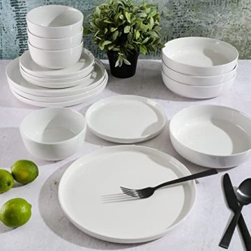 Gibson Home Oslo 16pcs Porcelain Dinnerware Set for 4