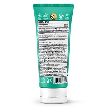 Badger SPF 40 Baby Mineral Sunscreen Cream - Natural Sunscreen Safe for All