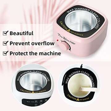 Complete Waxing Kit for Home Hair Removal and Beauty Essentials