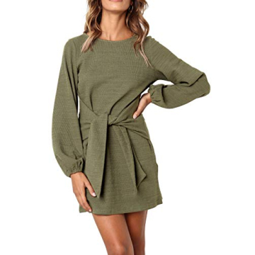 Stylish R.Vivimos Women's Knitted Bodycon Dress