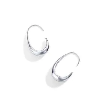 PAVOI Lightweight Teardrop Hoop Earrings - Elegant & Sustainable