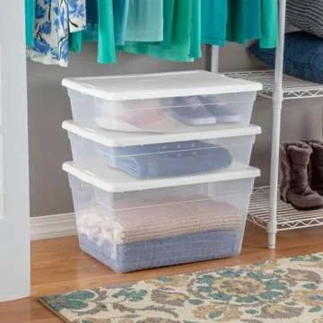 Sterilite 8-Pack Storage Box for Easy Organization