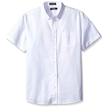 IZOD Men's Button-Down Oxford Shirt - Short Sleeve & Stylish